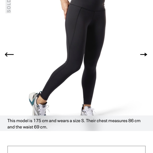 Reebok speedwick leggings XS - Picture 9 of 9